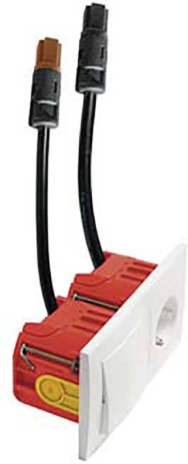 PEHA by Honeywell 75151 Schakel-/stopcontact combinatie Compleet Wit 1 stuk(s)