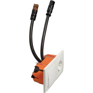 PEHA by Honeywell 76191 Schakel-/stopcontact combinatie Compleet Wit 1 stuk(s) PEHA by Honeywell 76191 Schakel-/stopcontact combinatie Compleet Wit 1 stuk(s)
