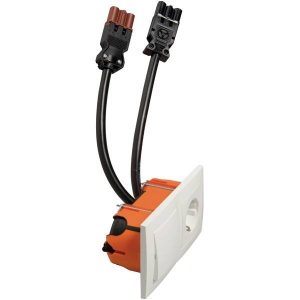 PEHA by Honeywell 76591 Schakel-/stopcontact combinatie Compleet Wit 1 stuk(s)