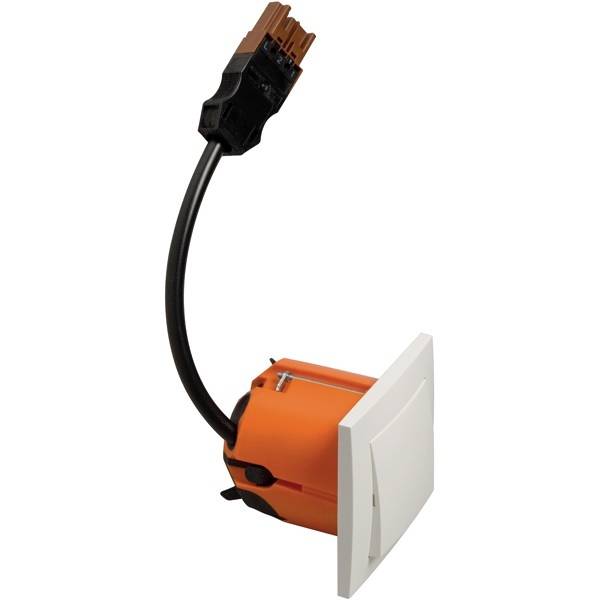 PEHA by Honeywell 76381 Knop Compleet 1-voudig Wit 1 stuk(s)