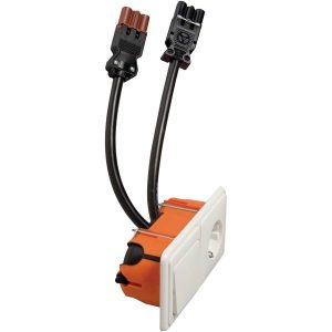 PEHA by Honeywell 76491 Schakel-/stopcontact combinatie Compleet Wit 1 stuk(s)