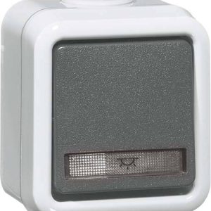 PEHA by Honeywell 390511 Knop Compleet 1-voudig Grijs 1 stuk(s)