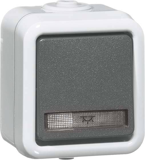 PEHA by Honeywell 390511 Knop Compleet 1-voudig Grijs 1 stuk(s)