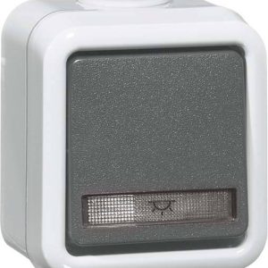 PEHA by Honeywell 304111 Knop Compleet 1-voudig Grijs 1 stuk(s) PEHA by Honeywell 304111 Knop Compleet 1-voudig Grijs 1 stuk(s)