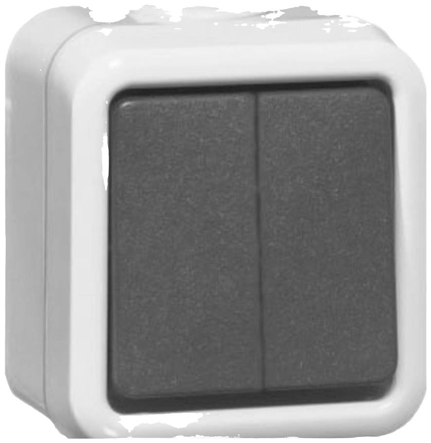 PEHA by Honeywell 390611 Wisselschakelaar Compleet Grijs 1 stuk(s)