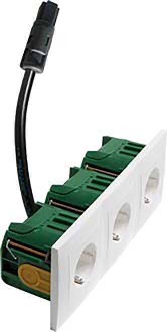 PEHA by Honeywell 75031 Wandcontactdoos Compleet 1-voudig Wit 1 stuk(s)