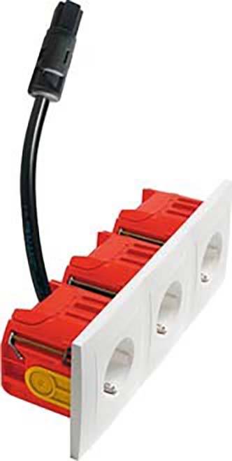 PEHA by Honeywell 75111 Wandcontactdoos Compleet 1-voudig Wit 1 stuk(s)