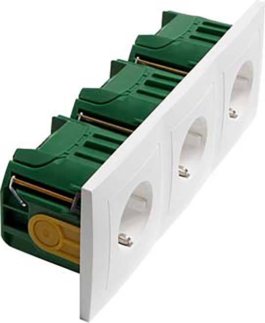 PEHA by Honeywell 75221 Wandcontactdoos Compleet 1-voudig Wit 1 stuk(s)