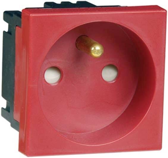 PEHA by Honeywell 401741 Wandcontactdoos Inzetstuk Rood 1 stuk(s)