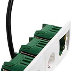 PEHA by Honeywell 75041 Schakel-/stopcontact combinatie Compleet 1-voudig Wit 1 stuk(s)