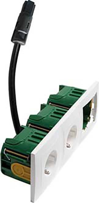 PEHA by Honeywell 75041 Schakel-/stopcontact combinatie Compleet 1-voudig Wit 1 stuk(s)