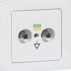 PEHA by Honeywell 845921 Potentiaalvereffening stopcontact Compleet 2-voudig Wit 1 stuk(s)