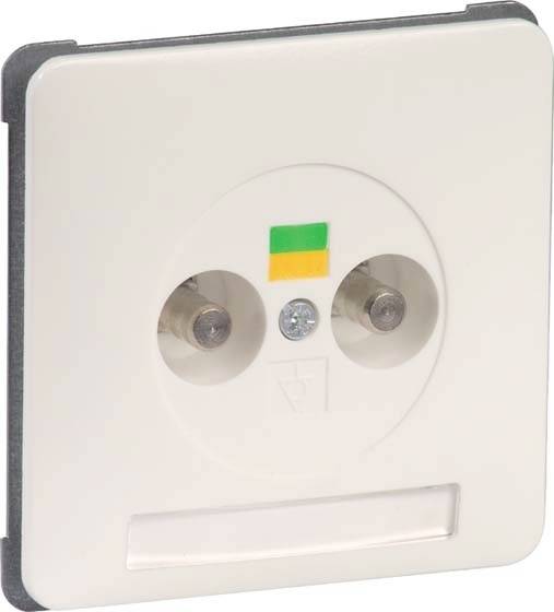 PEHA by Honeywell 428831 Potentiaalvereffening stopcontact 2-voudig Wit 1 stuk(s)