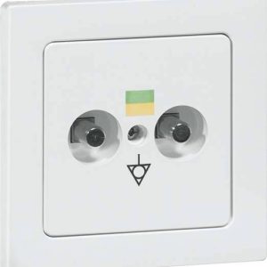 PEHA by Honeywell 846021 Potentiaalvereffening stopcontact Compleet 2-voudig Wit 1 stuk(s)