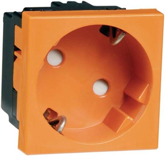PEHA by Honeywell 400311 Wandcontactdoos Inzetstuk 1-voudig Oranje 1 stuk(s)