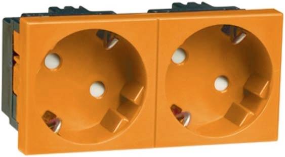 PEHA by Honeywell 517611 Wandcontactdoos Inzetstuk 1-voudig Oranje 1 stuk(s)