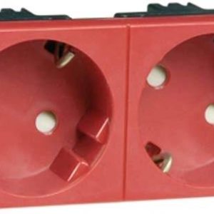 PEHA by Honeywell 456711 Wandcontactdoos Inzetstuk 1-voudig Rood 1 stuk(s) PEHA by Honeywell 456711 Wandcontactdoos Inzetstuk 1-voudig Rood 1 stuk(s)