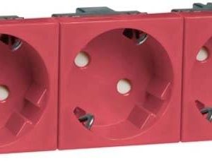 PEHA by Honeywell 518011 Wandcontactdoos Inzetstuk 1-voudig Rood 1 stuk(s) PEHA by Honeywell 518011 Wandcontactdoos Inzetstuk 1-voudig Rood 1 stuk(s)