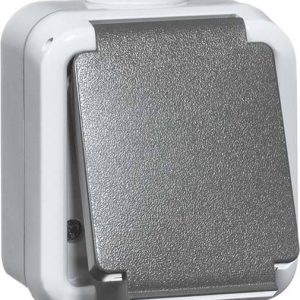 PEHA by Honeywell 306411 Wandcontactdoos Compleet 1-voudig Grijs 1 stuk(s) PEHA by Honeywell 306411 Wandcontactdoos Compleet 1-voudig Grijs 1 stuk(s)