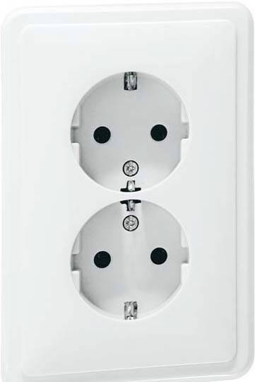 PEHA by Honeywell 482821 Wandcontactdoos Compleet 1-voudig Wit 1 stuk(s)
