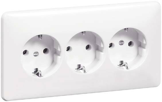 PEHA by Honeywell 498811 Wandcontactdoos Compleet 1-voudig Wit 1 stuk(s)