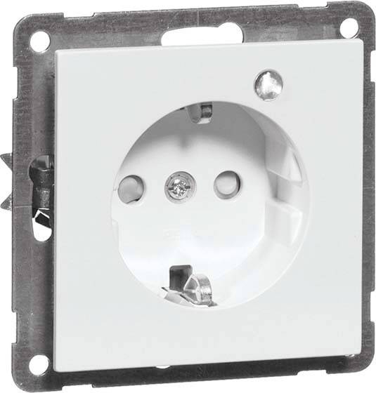PEHA by Honeywell 155211 Wandcontactdoos Inzetstuk 1-voudig Aluminium 1 stuk(s)