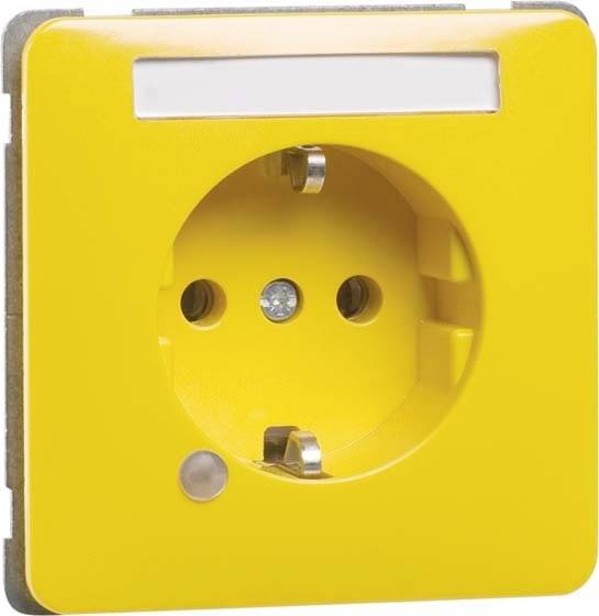 PEHA by Honeywell 784121 Wandcontactdoos Inzetstuk 1-voudig Geel 1 stuk(s)