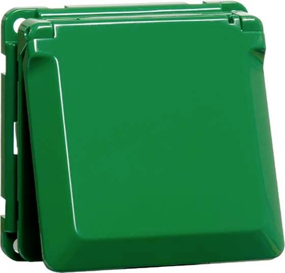 PEHA by Honeywell 632311 Wandcontactdoos Compleet 1-voudig Groen 1 stuk(s)