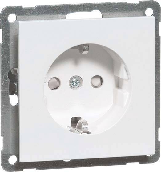 PEHA by Honeywell 41311 Wandcontactdoos Inzetstuk 1-voudig Zwart 1 stuk(s)