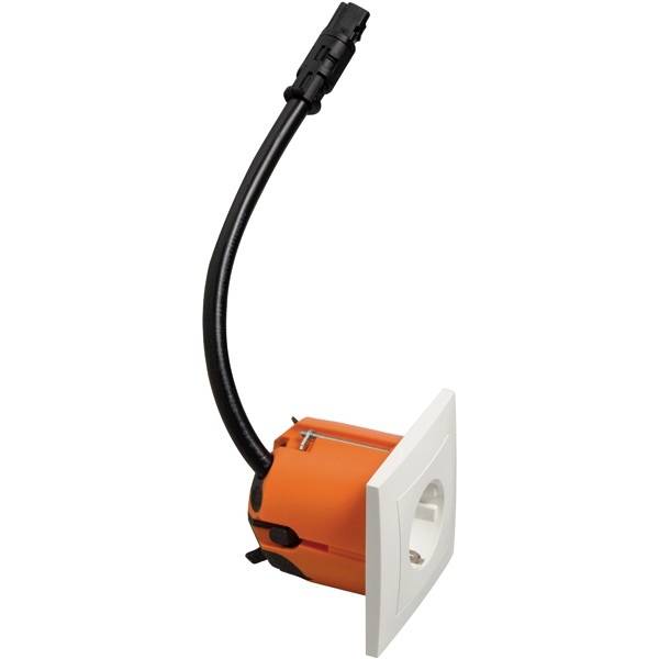 PEHA by Honeywell 76111 Wandcontactdoos Compleet 1-voudig Wit 1 stuk(s)