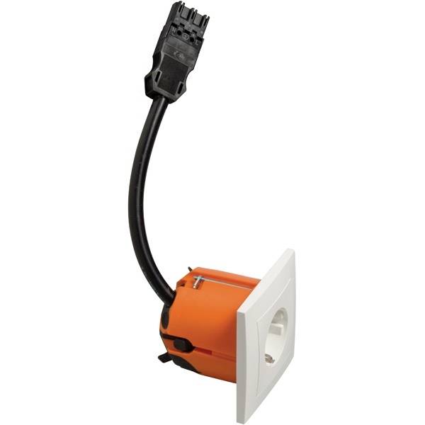 PEHA by Honeywell 76311 Wandcontactdoos Compleet 1-voudig Wit 1 stuk(s)