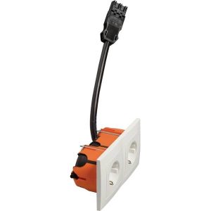 PEHA by Honeywell 76321 Wandcontactdoos Compleet 1-voudig Wit 1 stuk(s) PEHA by Honeywell 76321 Wandcontactdoos Compleet 1-voudig Wit 1 stuk(s)