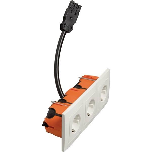 PEHA by Honeywell 76331 Wandcontactdoos Compleet 1-voudig Wit 1 stuk(s)