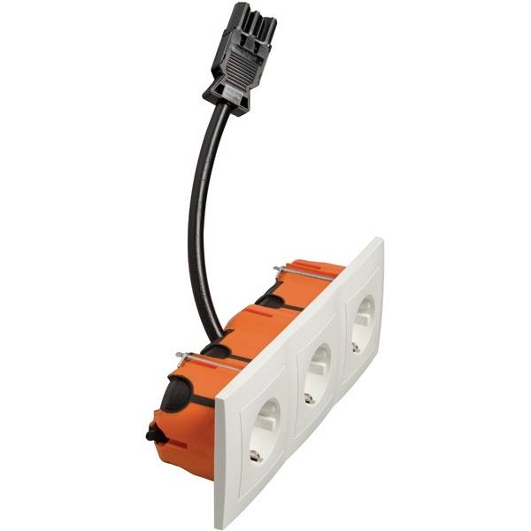 PEHA by Honeywell 76531 Wandcontactdoos Compleet 1-voudig Wit 1 stuk(s)