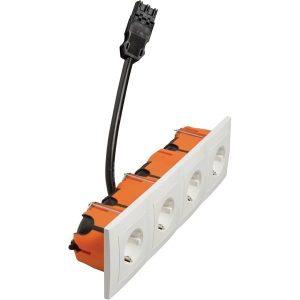 PEHA by Honeywell 76341 Wandcontactdoos Compleet 1-voudig Wit 1 stuk(s) PEHA by Honeywell 76341 Wandcontactdoos Compleet 1-voudig Wit 1 stuk(s)