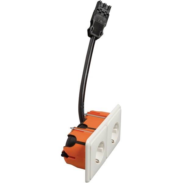 PEHA by Honeywell 76221 Wandcontactdoos Compleet 1-voudig Wit 1 stuk(s)