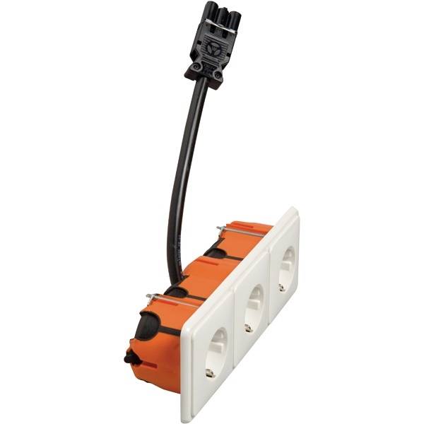 PEHA by Honeywell 76431 Wandcontactdoos Compleet 1-voudig Wit 1 stuk(s)