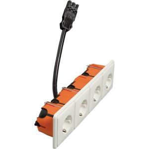 PEHA by Honeywell 76241 Wandcontactdoos Compleet 1-voudig Wit 1 stuk(s) PEHA by Honeywell 76241 Wandcontactdoos Compleet 1-voudig Wit 1 stuk(s)