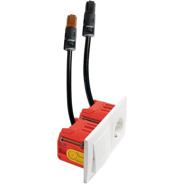 PEHA by Honeywell 76711 Schakel-/stopcontact combinatie Compleet Wit 1 stuk(s)