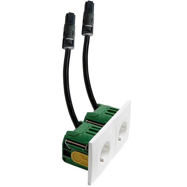 PEHA by Honeywell 76691 Wandcontactdoos Compleet 1-voudig Wit 1 stuk(s)