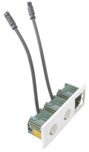 PEHA by Honeywell 76811 Wandcontactdoos Compleet 1-voudig Wit 1 stuk(s)