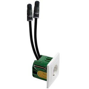 PEHA by Honeywell 76611 Wandcontactdoos Compleet 1-voudig Wit 1 stuk(s)