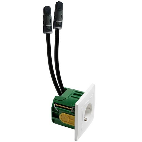 PEHA by Honeywell 76611 Wandcontactdoos Compleet 1-voudig Wit 1 stuk(s)
