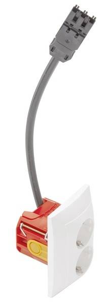 PEHA by Honeywell 76771 Wandcontactdoos Compleet 1-voudig Wit 1 stuk(s)