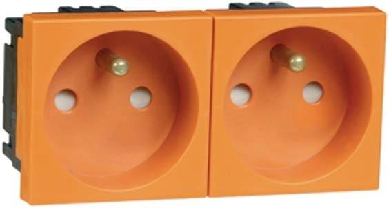 PEHA by Honeywell 406341 Wandcontactdoos Inzetstuk Oranje 1 stuk(s)