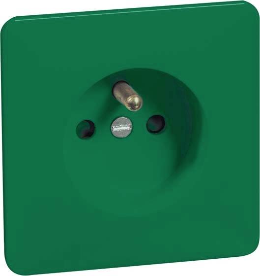 PEHA by Honeywell 483041 Wandcontactdoos Compleet Groen 1 stuk(s)