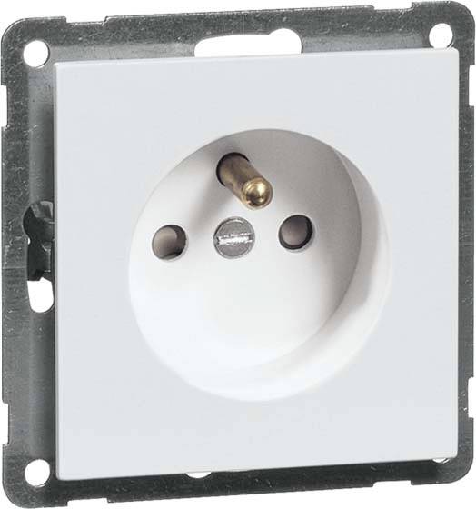 PEHA by Honeywell 156041 Wandcontactdoos Inzetstuk Aluminium 1 stuk(s)