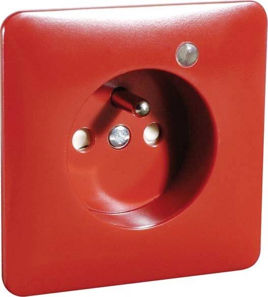 PEHA by Honeywell 483241 Wandcontactdoos Compleet Rood 1 stuk(s)