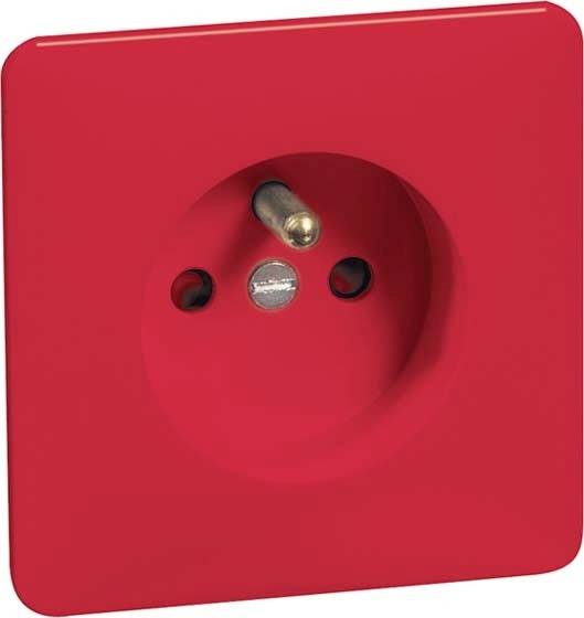 PEHA by Honeywell 481041 Wandcontactdoos Compleet Rood 1 stuk(s)