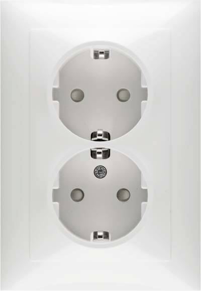 PEHA by Honeywell 318481 Wandcontactdoos Compleet 1-voudig Wit 1 stuk(s)